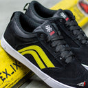 Tenis Gremio Gremium Negro Lineas Amarillas