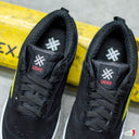 Tenis Gremio Gremium Negro Lineas Amarillas