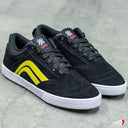 Tenis Gremio Gremium Negro Lineas Amarillas