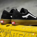 Tenis Vans Skate Old Skool Pro Black Gum