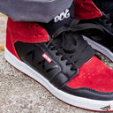 Tenis Hey Dog K9 Negro Rojo