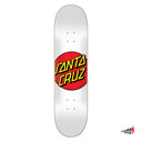 Tabla Santa Cruz Classic Dot White Red