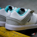 Tenis Hey Dog Husky Blanco Turquesa