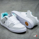 Tenis Hey Dog Husky Blanco Turquesa