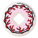 Ruedas Slime Balls Pink Eyes Vomit Mini White 95a