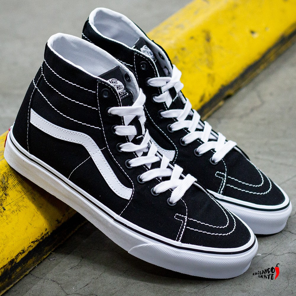 Tenis Vans SK8 HI Black And White Canvas - Main Image
