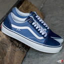 Tenis Vans Skate Old Skool Pro Navy White