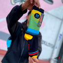 Calcetas Mayas Logo Yellow Blue