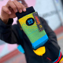 Calcetas Mayas Logo Yellow Blue