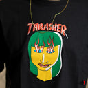 Playera Thrasher Talk Shit By Gonz Black