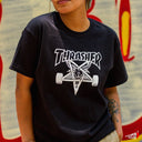 Playera Thrasher Skategoat Black