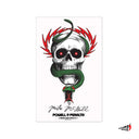 Sticker Bones Brigade Mike McGill Skull and Snake 10x15cm