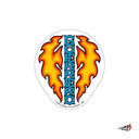 Sticker Bones Brigade Guerrero Dagger 12x13cm