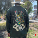Sudadera Crewneck Crimes Mexico Verde