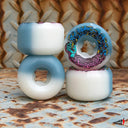 Ruedas Slime Balls Hairballs 50-50 White Teal 95a