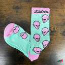 Calcetas Ludica Alien Rosa Menta
