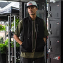 Chaleco Wild Rider Black Orange