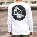 Playera As de Paz Placa Long Sleve Blanca