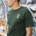 Playera As de Paz Firma Verde Olivo