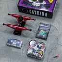 Set Catrina Para Armar Tabla Rojo Negro