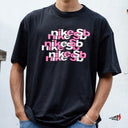 Playera Nike SB Repeat Black Pink