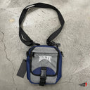 Shoulderbag Benzaa Padlock Gris Azul