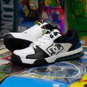 Tenis DC Versatile White Black Blue XWKB