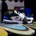 Tenis DC Versatile White Black Blue XWKB