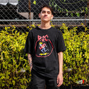 Playera Defektwoso Punk Negro