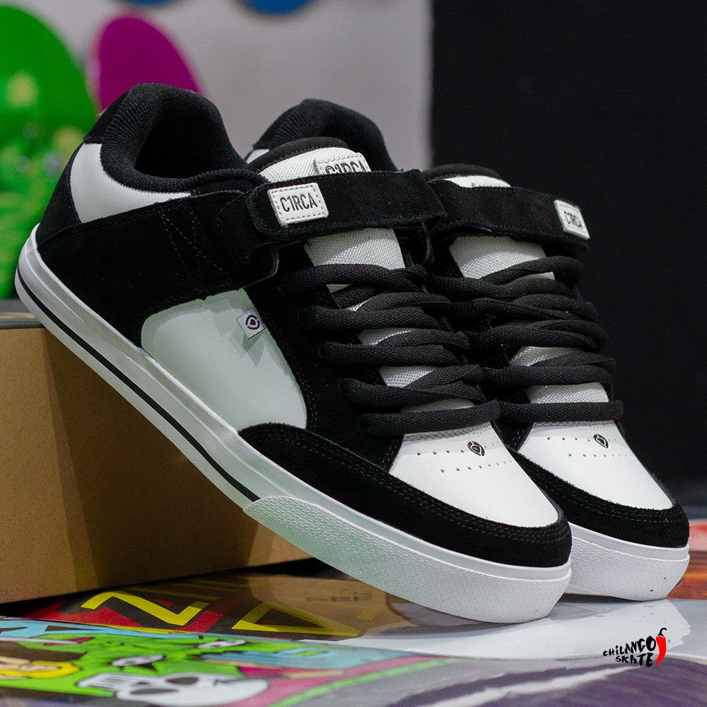 Tenis Circa 205 Vulc Black White – Chilango Skate