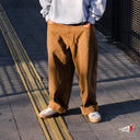 Pantalon Vans Check5 Baggy Denim Trousers Sepia