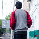 Varsity Benzaa Gris Vino