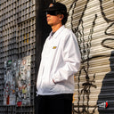 Rompevientos Benzaa Blanco Etiqueta Amarilla