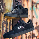 Tenis Gremio x Egiie Botello Gamuza Negra Suela Negra Liga