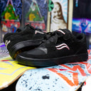 Tenis Gremio x Egiie Botello Gamuza Negra Suela Negra Liga