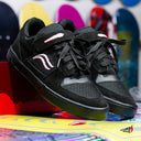 Tenis Gremio x Egiie Botello Gamuza Negra Suela Negra Liga