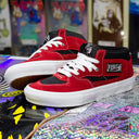 Tenis Vans Skate Half Cab Pro Sport Red Black