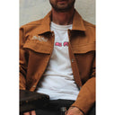 Cazadora As de Paz Logo Bordado Oro