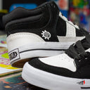 Tenis Casta Propaganda Fidel Gam Piel Negro Blanco