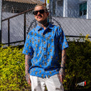 Camisa Santa Cruz Salba Witch Doctor Blue