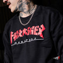 Sudadera Thrasher Godzilla Crewneck Black