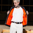 Chaleco Wild Rider Black Orange