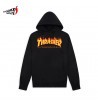 Sudadera Thrasher Flame Logo Black
