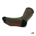 Calcetas Spítfire Eternal Fill Olive Black Red