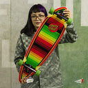 Longboard Santa Cruz Serape Dot Pintail 9.2 x 33.0"