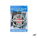 Tornillos Independent Blue Black Cruz Con Llave 1.0