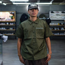 Camisa Independent Union Work Olive