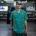 Camisa Santa Cruz Screaming Cabana Teal