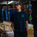 Playera Spitfire Floral Classic Navy