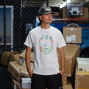 Playera Spitfire Floral Bighead White
